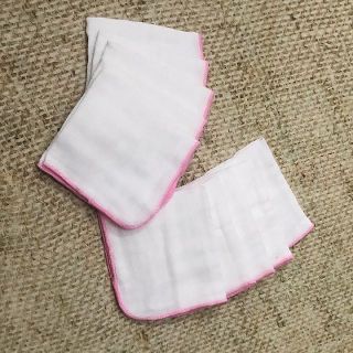 KHĂN SỮA 100 COTTON 2 LỚP CHO BÉ SƠ SINH MÀU HỒNG - XANH GIÁ XUẤT XƯỞNG