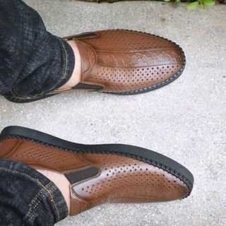 bảo hành 2 năm Giày lười nam sản xuất tại xưởng giá sỉ