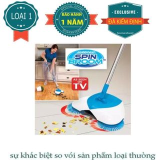 Chổi Quét Nhà Hút Bụi Thông Minh