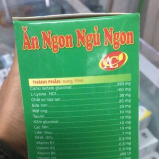 Siro Ăn ngon ngủ ngon cho bé