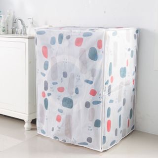 Áo Trùm Máy Giặt Nhựa Dẻo PEVA Chống Thấm Dai Khó Rách cửa trước