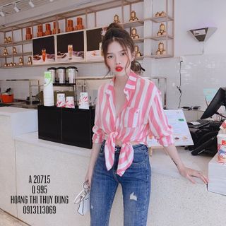 SƠ MI SỌC TÚI LỆCH