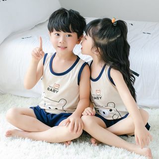 Bộ quần áo cho trẻ sơ sinh chất liệu thun cotton thoáng mát 105