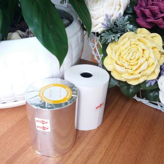 Giấy In nhiệt in bill tính tiền K80x65 cuộn ( OJI Nhật )