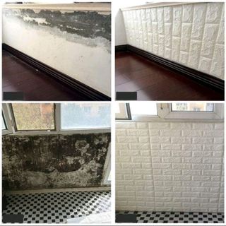 XỐP GIẤY DÁN TƯỜNG 3D GIẢ GẠCH KHỔ LỚN 6MM