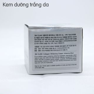 Kem dưỡng trắng Collagen 3w nắp trắng