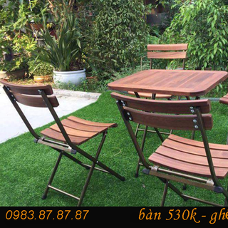 Ghế Xếp Cafe cao cấp Giá sỉ