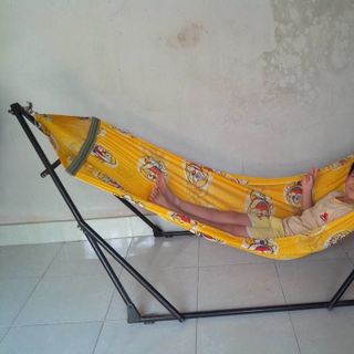 Võng In Màu Vàng Giành Cho Khung Người Lớn