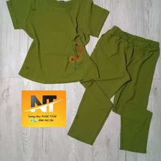 Đồ bộ đũi ống nhỏ dài