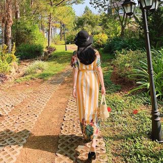 ĐẦM MAXI SỌC