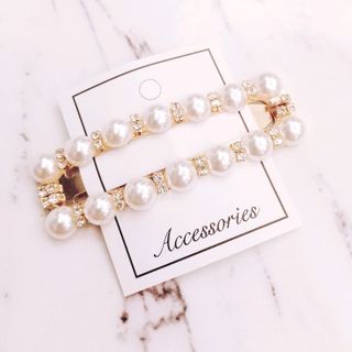 Kẹp tóc ngọc trai