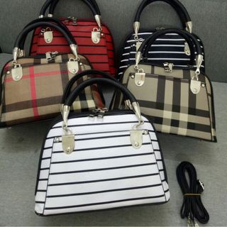 Túi hến kẻ Bubury siêu sang chảnh