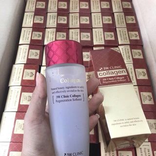 Nước hoa hồng Collagen 3W