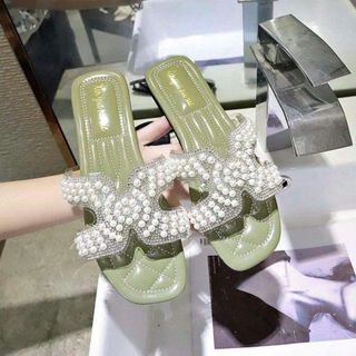 Dép chữ H đính hạt