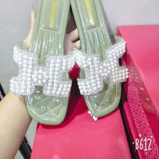 Dép chữ H đính hạt