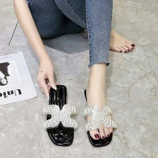 Dép chữ H đính hạt