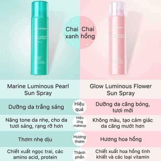 Xịt chống nắng JM Solution