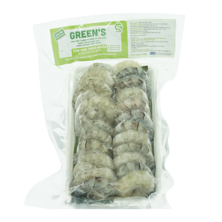 Tôm nõn thiên nhiên sắp khay GreenS