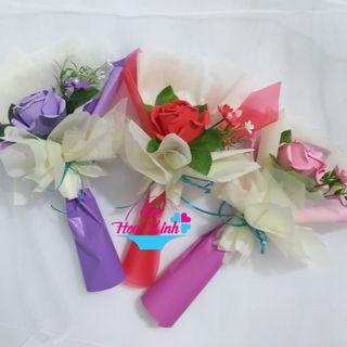Hoa Hồng Giấy Một Bông