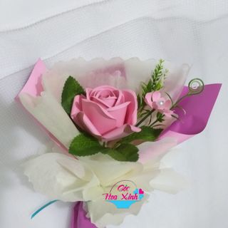 Hoa Hồng Giấy Một Bông