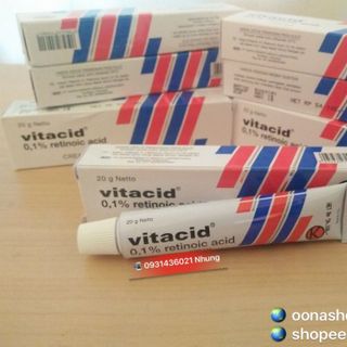 Kem Vitacid 01 Kem Tretinoin 01 Kem Retin A 01 Ngăn Ngừa Lão Hoá Da