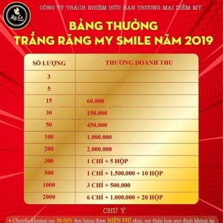 Trắng răng than hoạt tính My Smile