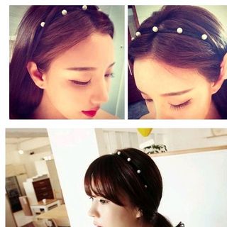 cài tóc thời trang đính hạt châu