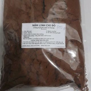 Nấm Linh Chi Đỏ Xay