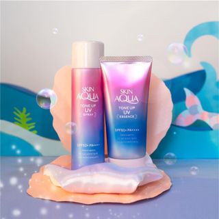 Kem chống nắng hóa học Skin Aqua Tone Up UV Essence SPF 50 PA