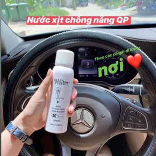 Xịt chống nắng queen perfect