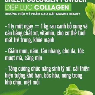 Diệp lục collagen chị em nên dùng giá sỉ