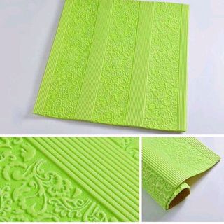 XỐP GIẤY DÁN TƯỜNG 3D HỌA TIẾT HOA VĂN