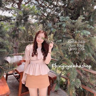 ÁO PEPLUM BO EO