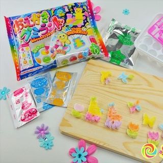 POPIN COOKIN BỘ PHA MẦU THẠCH RAU CÂU HÌNH THÚ - ĐỒ CHƠI NẤU ĂN NHẬT BẢN