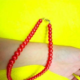 Dây chuyền hạt trai cầm rất nặng tay hàng luôn có sẵn hàng đẹp nhe