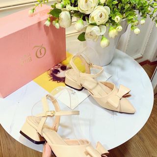 Giày sandal cao gít bit mui