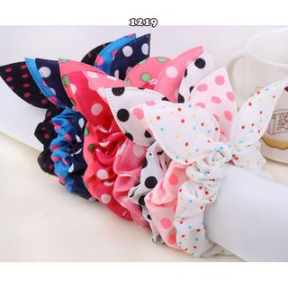 Buộc tóc tai thỏ nhiều màu xinh xắn