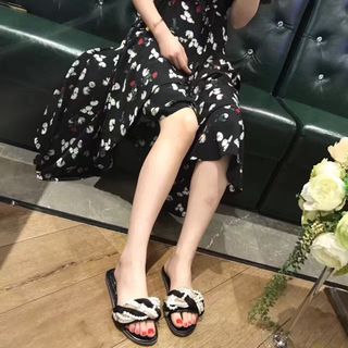 Dép quai ngang đính Ngọc
