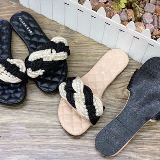 Dép quai ngang đính Ngọc