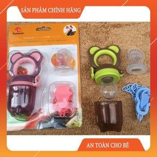 Túi Nhai Ăn Dặm Chống Hóc Kichilachi Núm Nhai