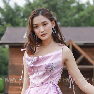ĐẦM HOA HAY DÂY CỔ ĐỔ