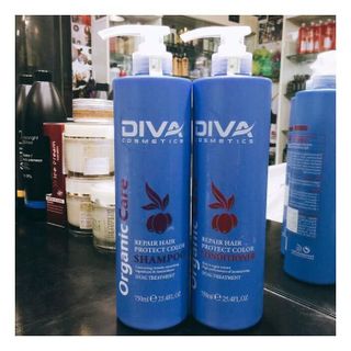 BỘ DÂU GỘI XẢ DIVA XANH