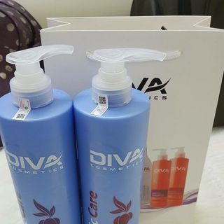 BỘ DÂU GỘI XẢ DIVA XANH