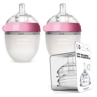 Bình Sữa Comotomo Cho Bé Loại 150ml Hồng