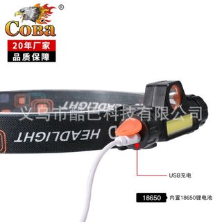 Đèn đội đầu đa năng có hít xoay 90 độ