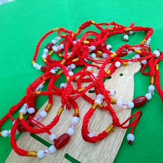Vòng tay phong thủy dây rút mix mặt đá rất đẹp nha