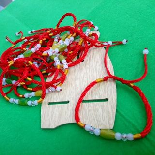 Vòng tay phong thủy dây rút mix mặt đá rất đẹp nha