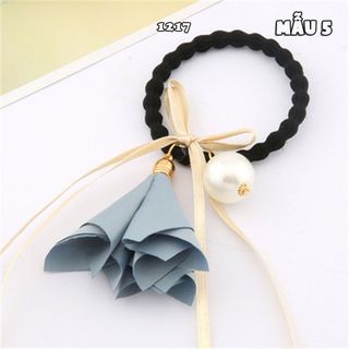 Buộc tóc hoa linh lan ngọc trai