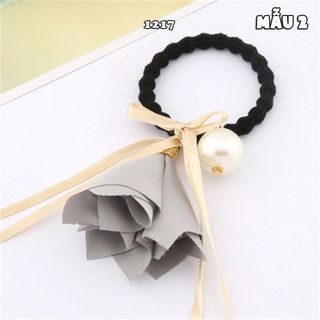 Buộc tóc hoa linh lan ngọc trai