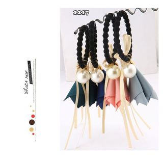 Buộc tóc hoa linh lan ngọc trai